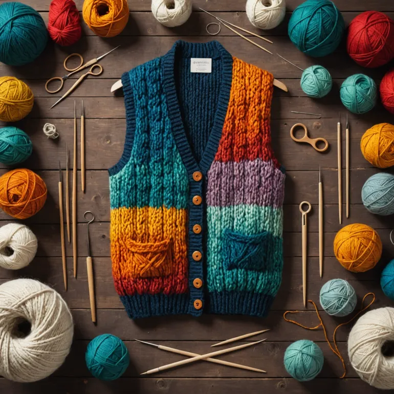 Вязание жилетки спицами: ваш путь к уюту и стилю