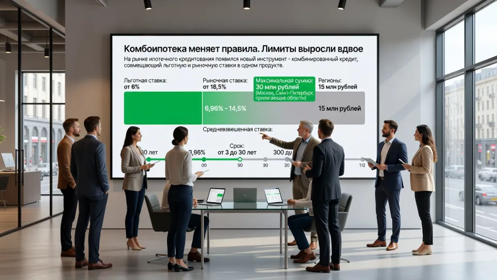 Комбоипотека меняет правила. Лимиты выросли вдвое