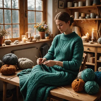 Вязание как искусство и способ расслабления: почему именно английская резинка схема заслуживает вашего внимания