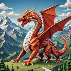 Как сделать дракона из бумаги модульного: Большого и впечатляющего